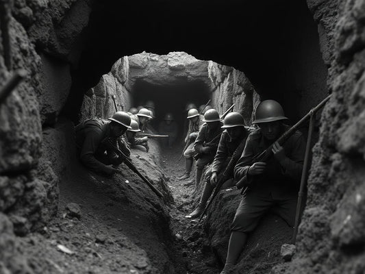 De Slapeloze Nachten van Soldaten in de Loopgraven