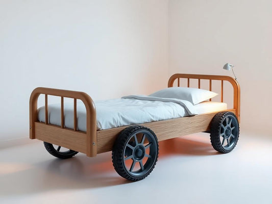 Wat te doen met een oud en kapot bed?